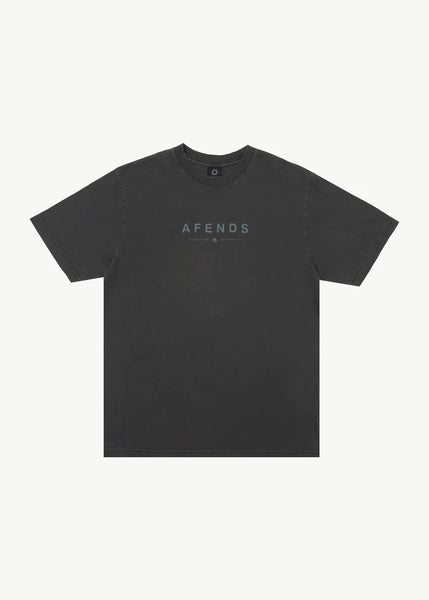 Throw Out Graphic Retro t Shirt - Stone Black