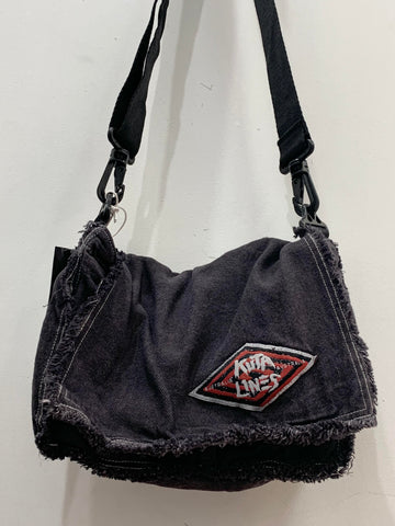 Mini Messenger Bag - Charcoal
