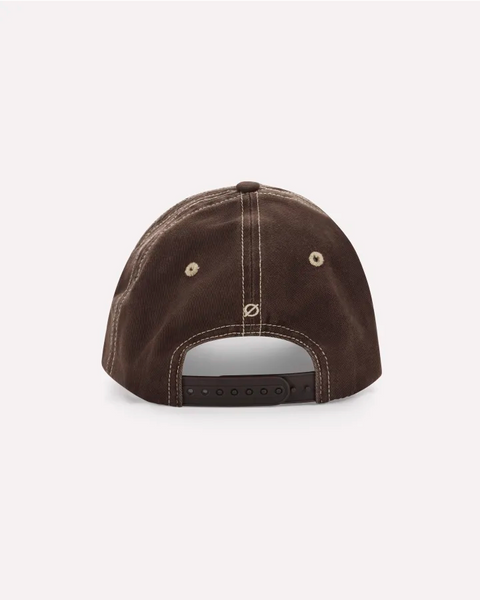 Core Cap - Wash Brown / Pink Logo