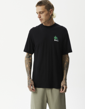 Crops Retro Logo Tee - Black