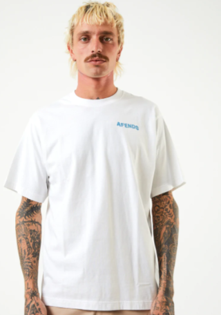 Vortex Recycled Tee - White