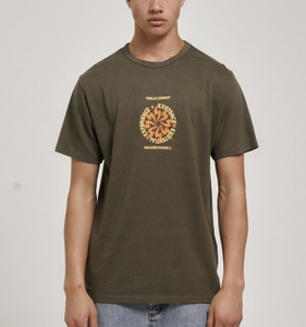 Hemp Deep Meanings Tee - Olive NIght