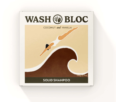 Solid Shampoo Bloc - Coconut & Vanilla