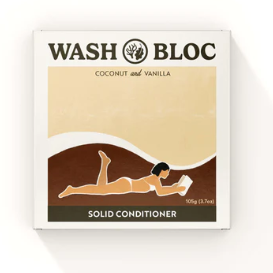 Solid Conditioner Bloc - Coconut & Vanilla